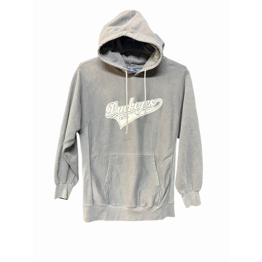 Vintage Ohio State Buckeyes MV Sports Hoodie Sweatshirt Mens‎ M Gray 90s Retro